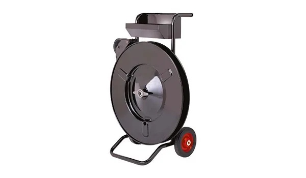 رول‌بازکن چرخ‌دار Signode مدل DF-10RW برای تسمه فلزی